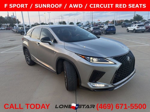 2022 Lexus RX 350 F Sport Handling