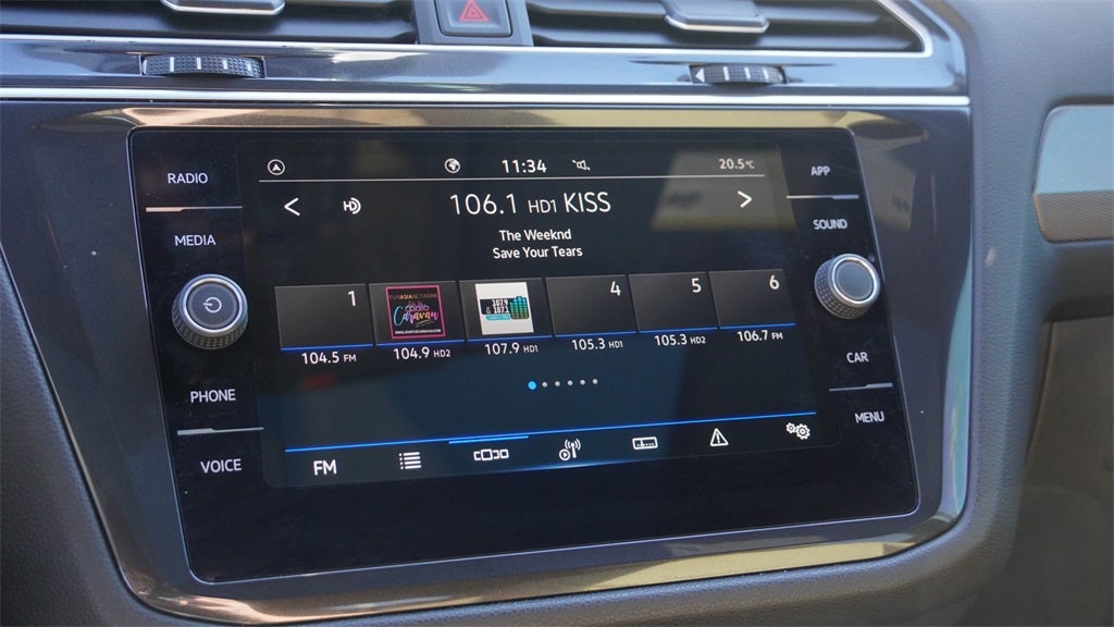 2024 Volkswagen Tiguan 2.0T SE R-Line Black