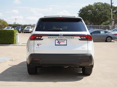 2026 Toyota Grand Highlander Hybrid XLE