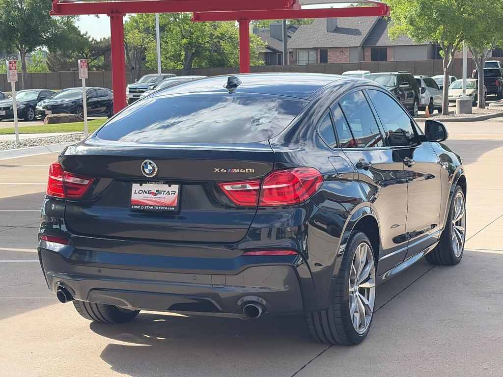 2018 BMW X4 M40i