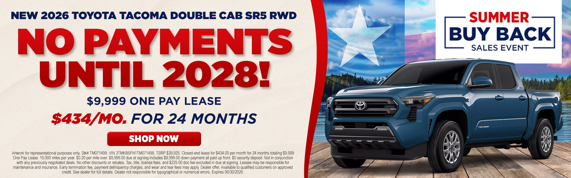 No Payments Until 2028