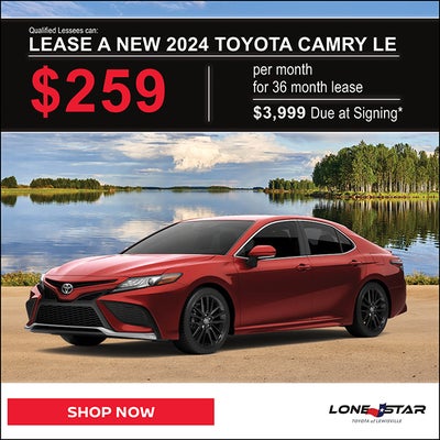 Toyota Camry Lease Offer