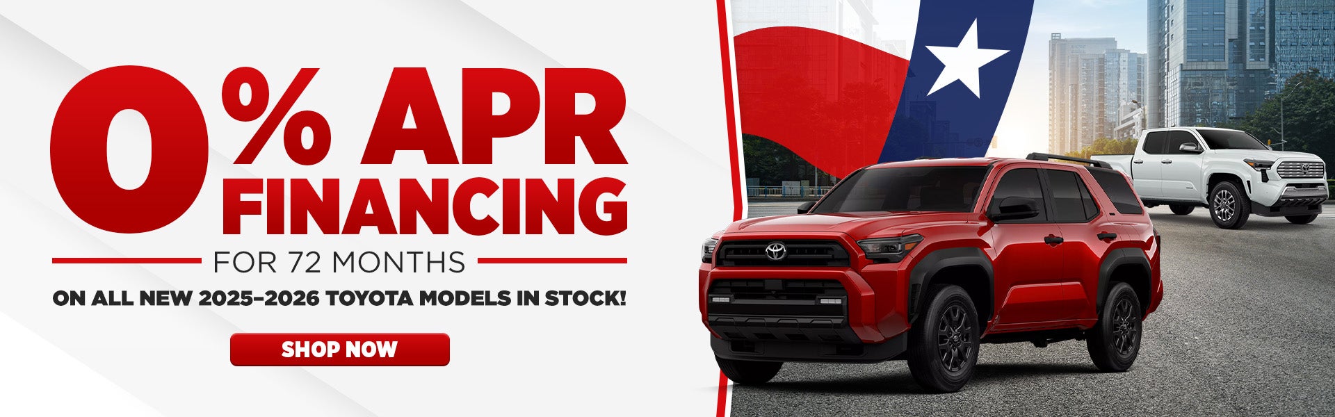 0 APR Financing For 72 mos.