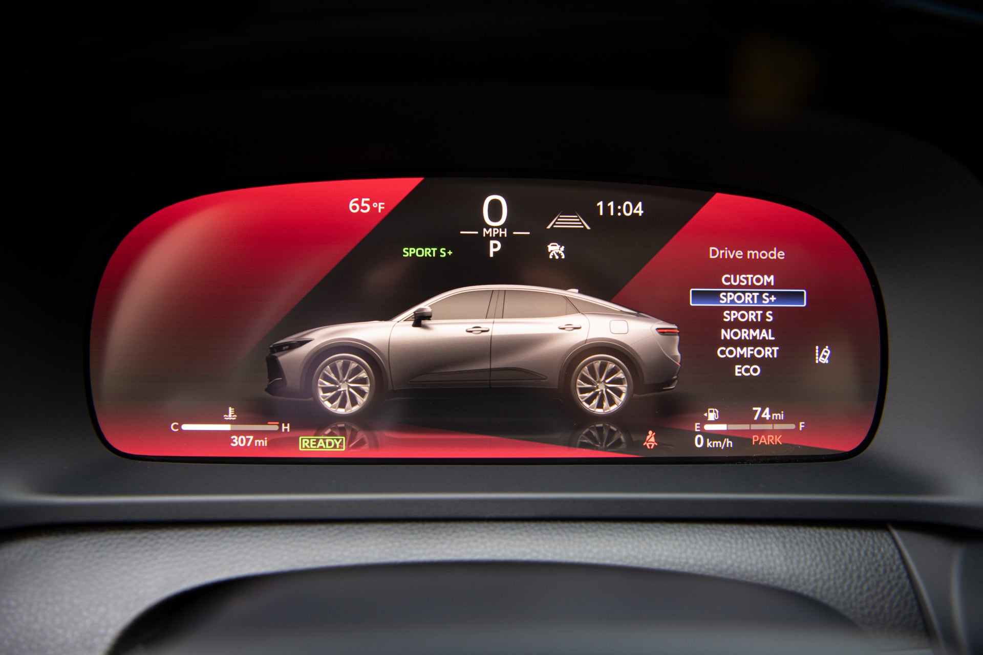 2026 toyota crown view of the safety features