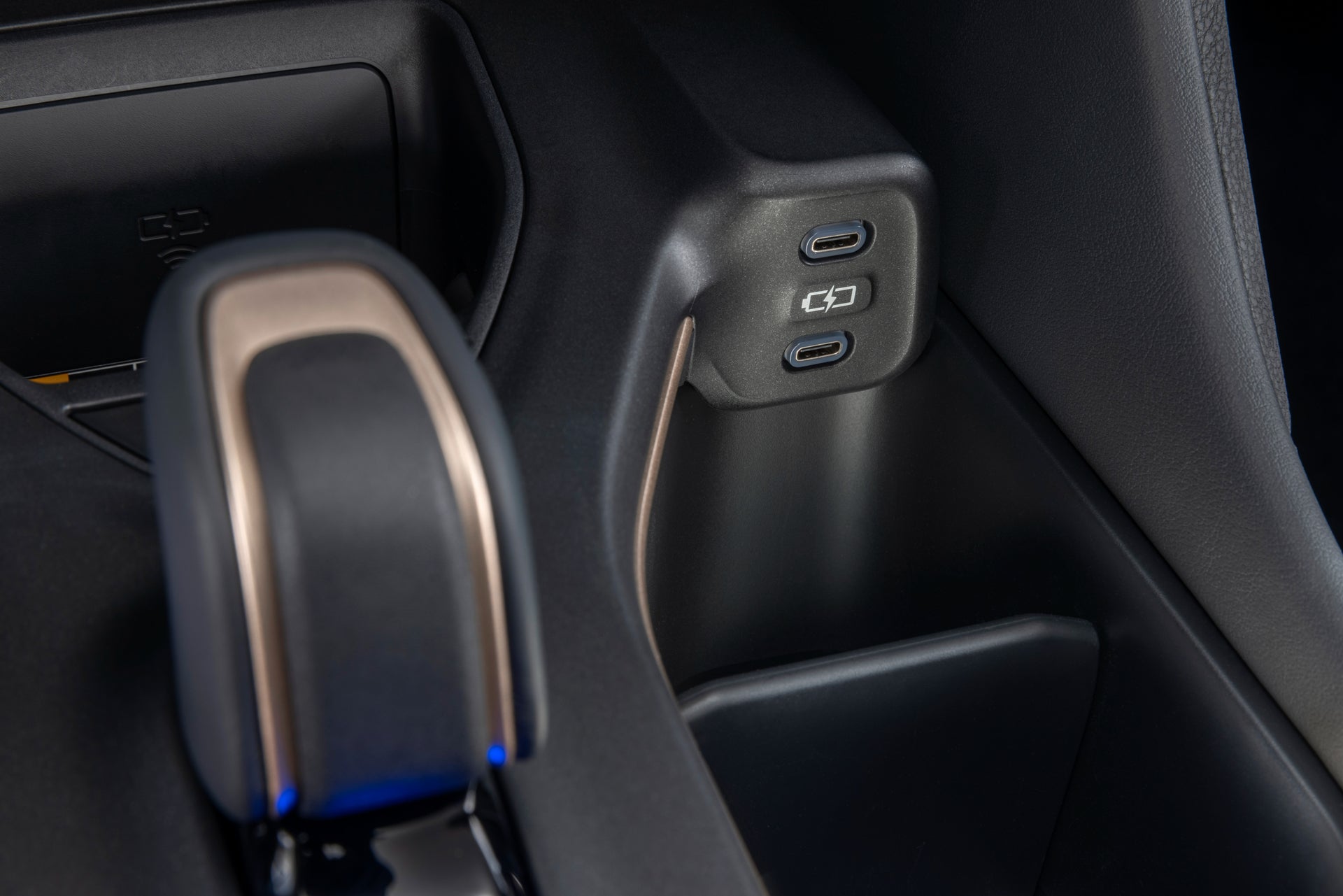 2026 toyota crown view of the tech in the interior