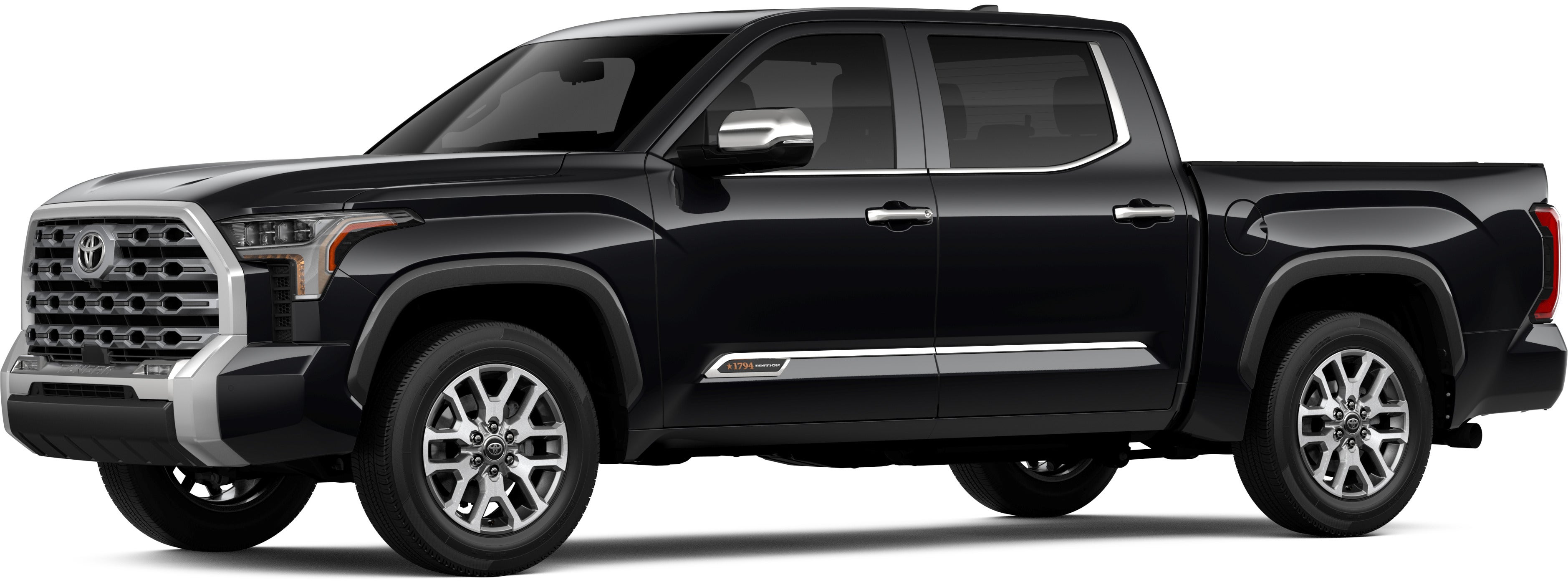 The toyota tundra 1794 Edition trim.